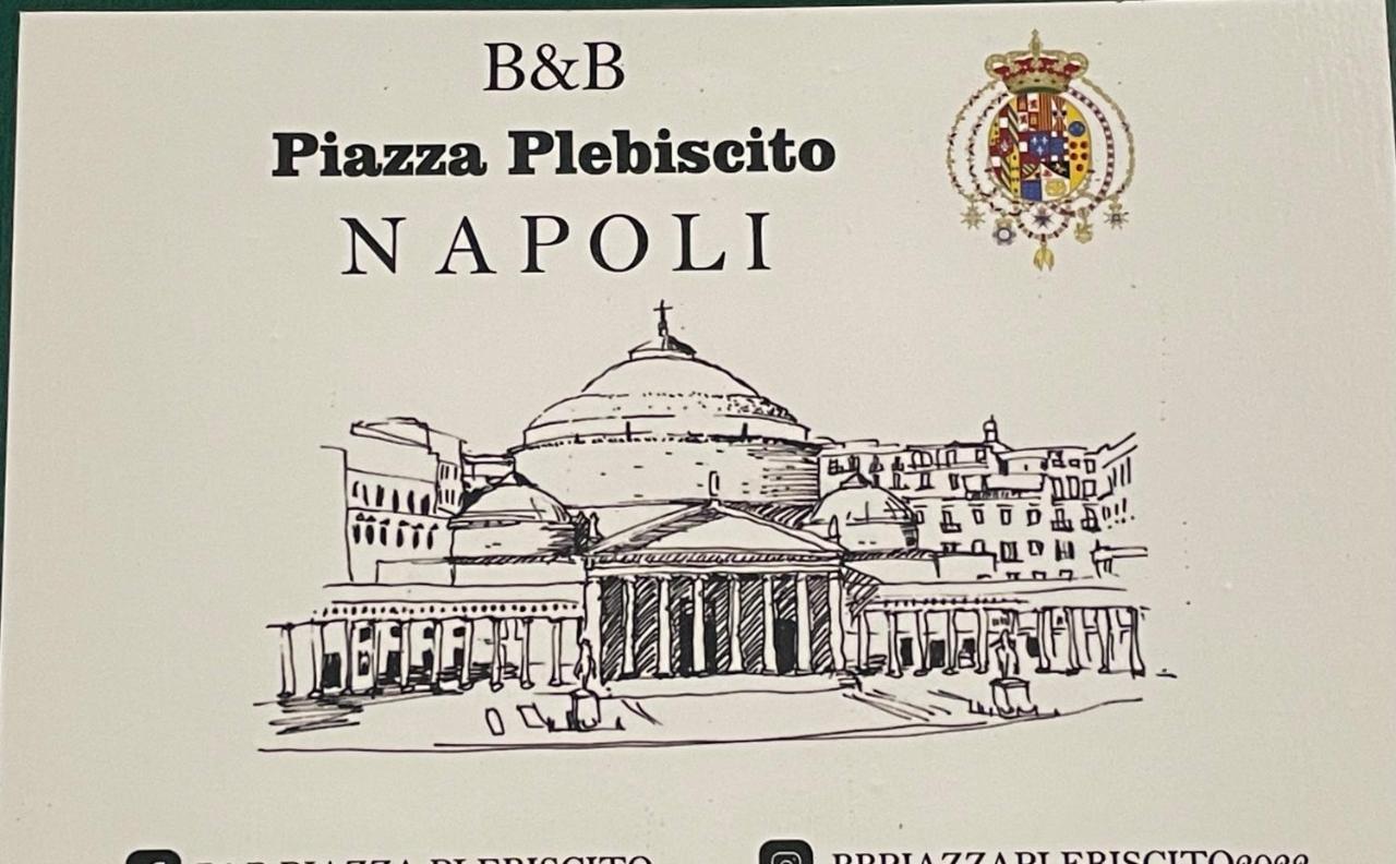 Casetta Piazza Plebiscito Neapel Exterior foto