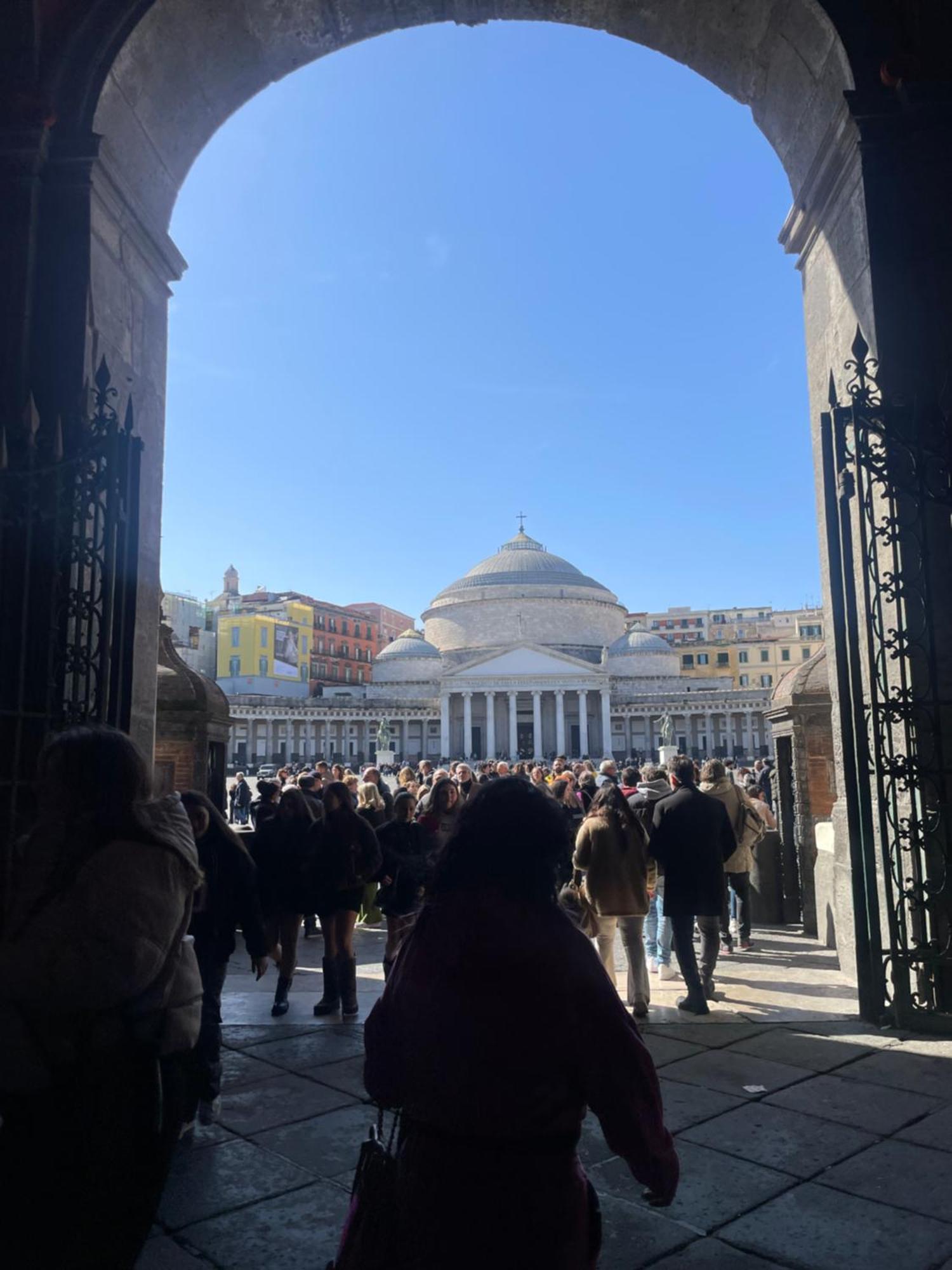 Casetta Piazza Plebiscito Neapel Exterior foto
